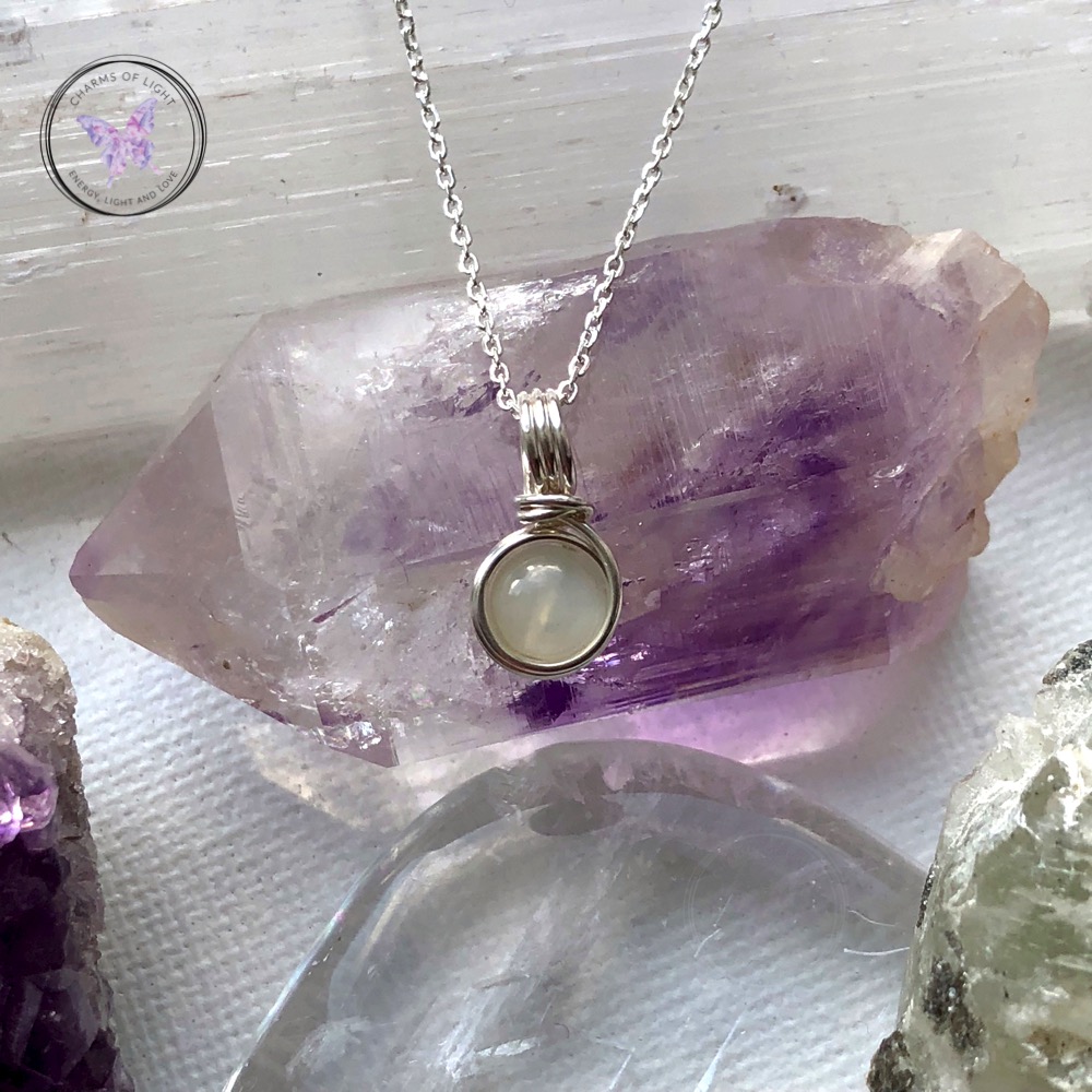 Moonstone Silver Pendant